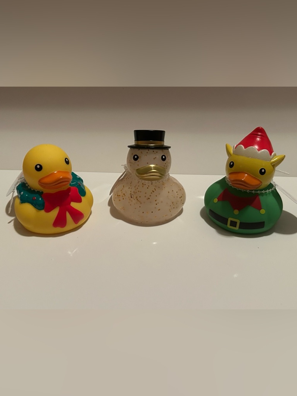 NEW! Bullseye Playground Holiday Rubber Duck Bundle-(Includes 3 Ducks)-NWT